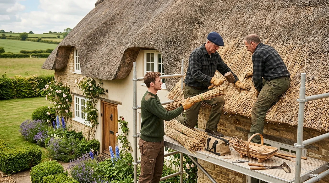 Thatched Roof Repair